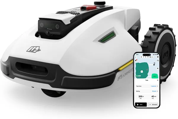 Mammotion Yuka 1500 Mähroboter mit Kehr- und Sammelfunktion
